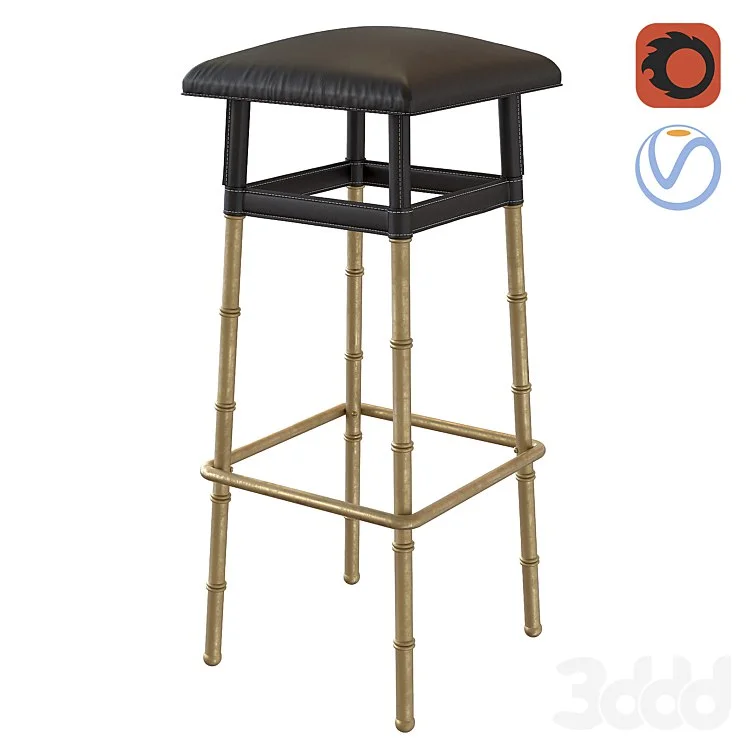 BAR STOOL PRINCESS Eichholtz